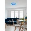 Reality REALTA Ceiling Light LED brushed aluminium, 2-light sources, Remote control, Colour changer