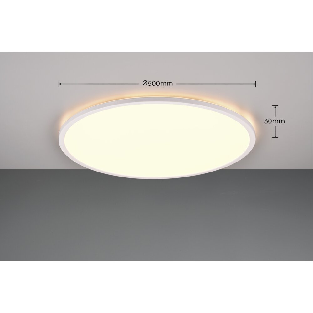 Reality SCOTT Ceiling Light LED white, 1-light source, Remote control