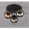 Reality SHELDON Ceiling Light black, 3-light sources