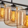 LAUDEN Pendant Light - glass Amber, 4-light sources