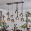 KOYOTO Pendant Light - glass clear, Smoke-coloured, 8-light sources