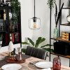 LAUDEN Pendant Light - glass clear, 1-light source