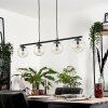 GASTOR Pendant Light clear, 4-light sources