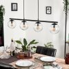 GASTOR Pendant Light clear, 4-light sources