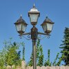 NAOFE Lamp Post gold, black, 3-light sources