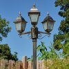 NAOFE Lamp Post gold, black, 3-light sources