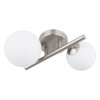 Globo RIHA Wall Light LED matt nickel, 2-light sources