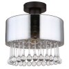 Globo HENDRY Ceiling Light black, 1-light source