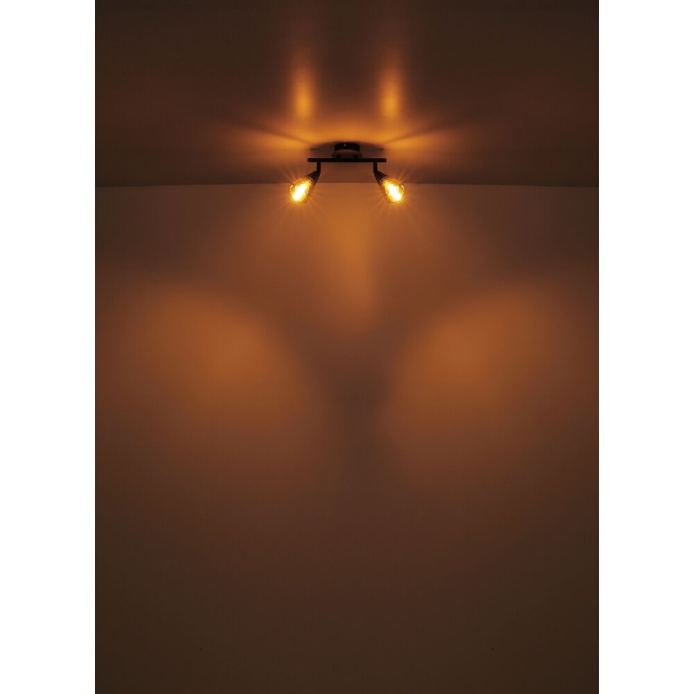 Globo MUBBY Ceiling Light black, 3-light sources