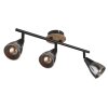 Globo MUBBY Ceiling Light black, 3-light sources