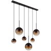 Globo HALLIE Pendant Light black, 3-light sources