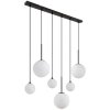 Globo HALLIE Pendant Light black, 3-light sources