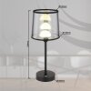 Globo LUNKI Table lamp LED black, 1-light source