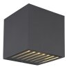 Globo ILLI Outdoor Wall Light LED anthracite, 1-light source