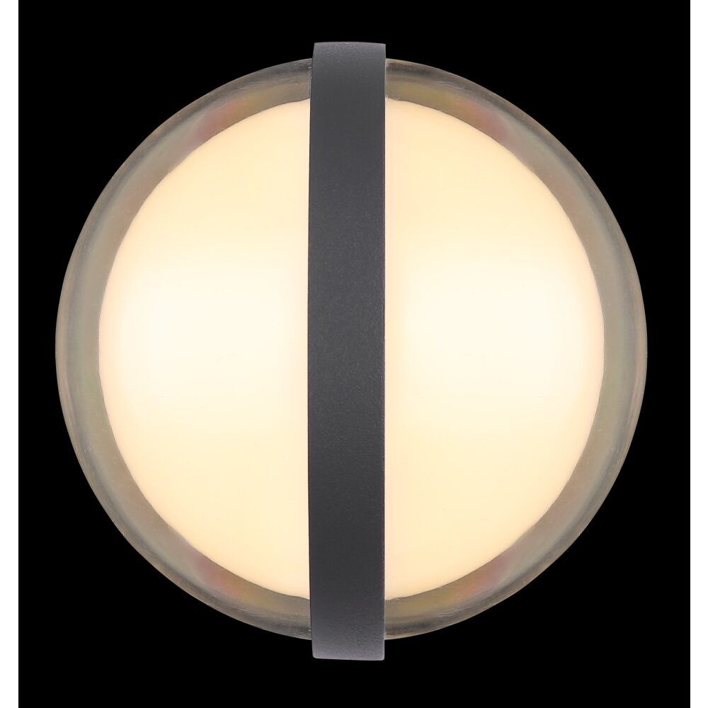 Globo ILLI Outdoor Wall Light LED anthracite, 1-light source