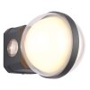 Globo ILLI Outdoor Wall Light LED anthracite, 1-light source, Motion sensor