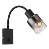 Globo HUBERTUS Wall Light black, 1-light source