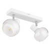 Globo TOKKI Ceiling Light white, 2-light sources