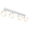 Globo TOKKI Ceiling Light white, 4-light sources