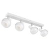 Globo TOKKI Ceiling Light white, 4-light sources