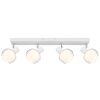 Globo TOKKI Ceiling Light white, 4-light sources