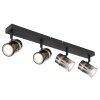 Globo TRABBY Ceiling Light black, 4-light sources