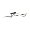 Paul Neuhaus Q-SWING Ceiling Light LED anthracite, gold, 1-light source, Remote control