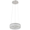 Globo MUCKY Pendant Light LED chrome, 1-light source, Remote control