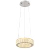 Globo MUCKY Pendant Light LED chrome, 1-light source, Remote control