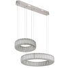 Globo MUCKY Pendant Light LED chrome, 1-light source, Remote control