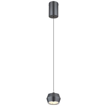 Globo MARTHY Pendant Light LED grey, 1-light source