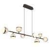 Globo UNTSY Pendant Light LED titanium, 8-light sources, Remote control