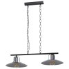 EGLO KENILWORTH Pendant Light black, 2-light sources