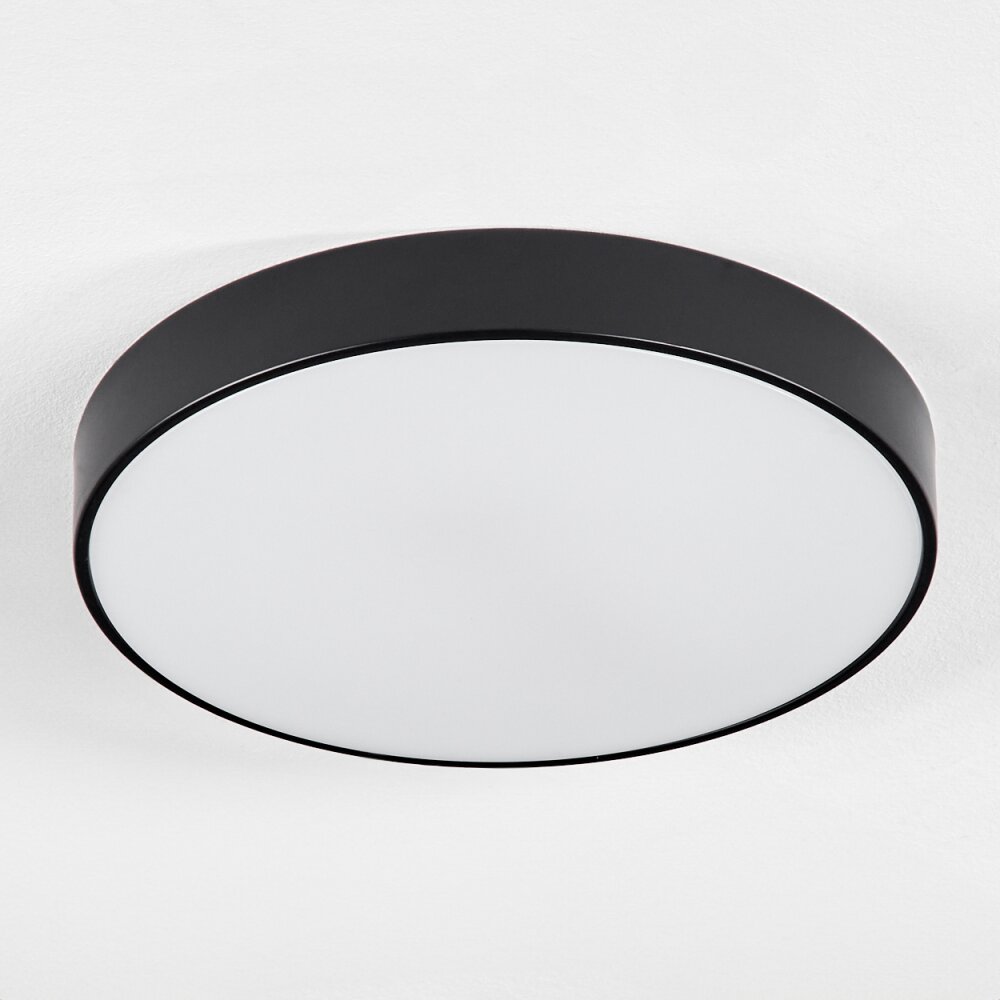 DIAGONAL Ceiling Light LED black, 1-light source, Remote control