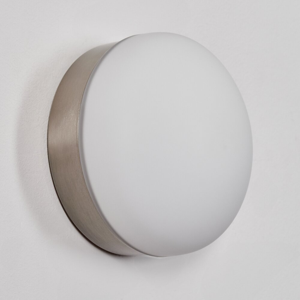 HUTTON Wall Light LED matt nickel, 1-light source