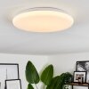 MELRES Ceiling Light LED white, 1-light source, Remote control