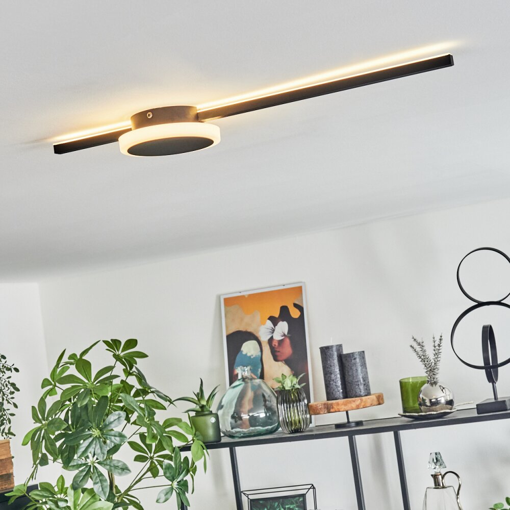 AMDAL Ceiling Light LED black, 2-light sources