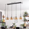 APEDO Pendant Light - glass Amber, 4-light sources