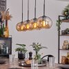 APEDO Pendant Light - glass Amber, 4-light sources