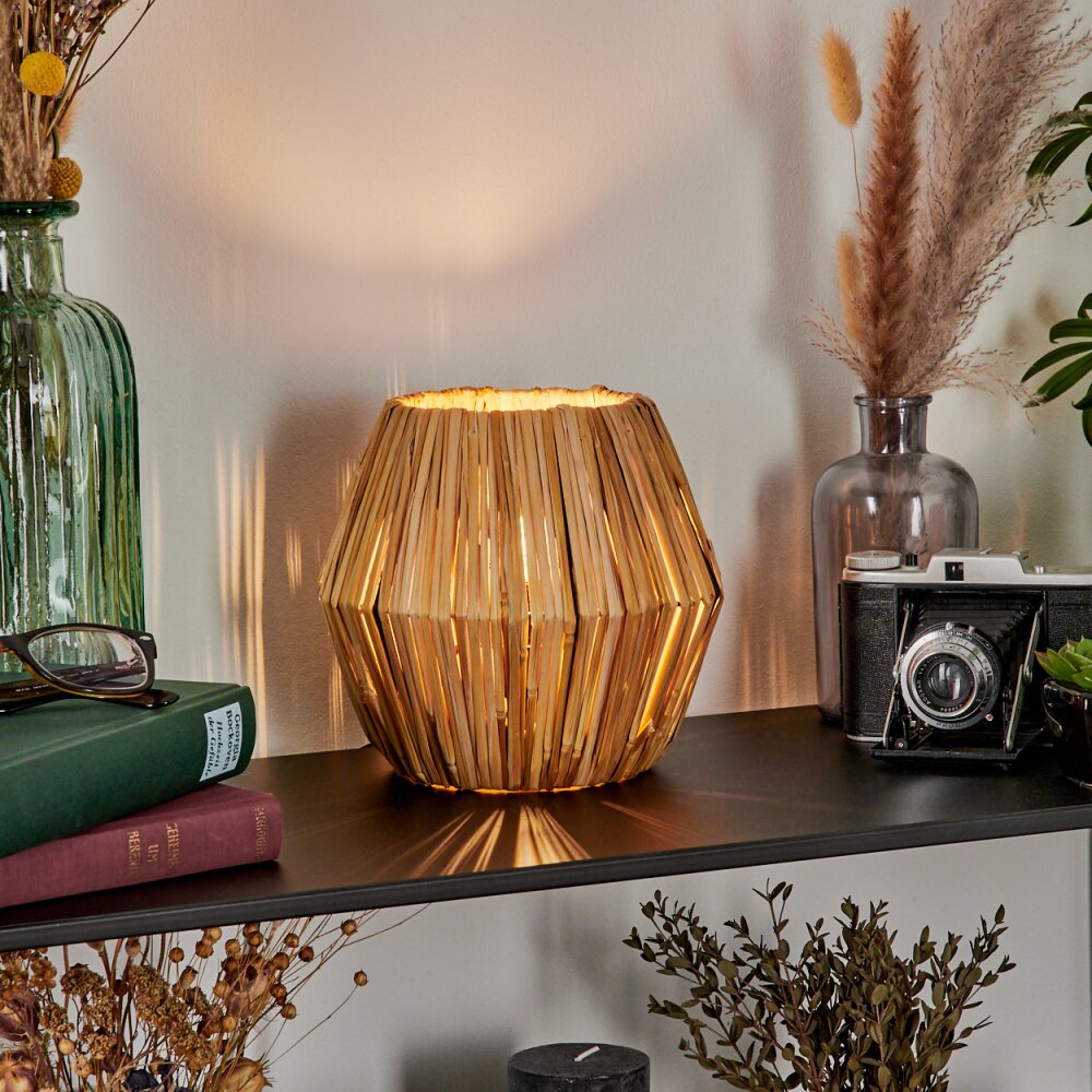 CRICKET Table lamp Ecru, black, 1-light source