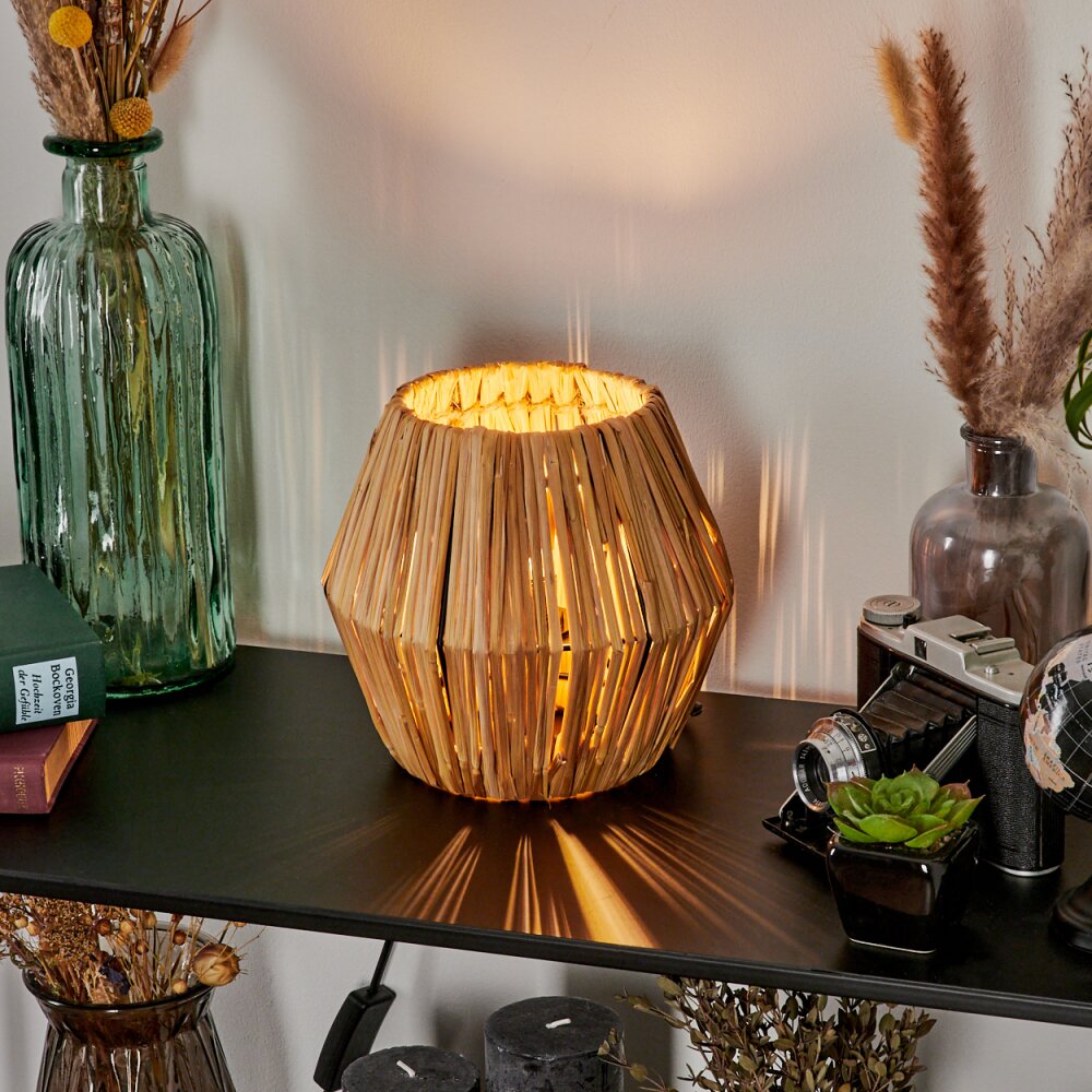 CRICKET Table lamp Ecru, black, 1-light source