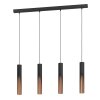 Eglo BARBOTTO Pendant Light LED brown, black, 4-light sources