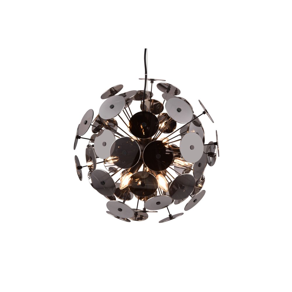 Trio DISCALGO Pendant Light black, 6-light sources