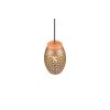 Reality BIDAR Pendant Light brown, Ecru, 1-light source