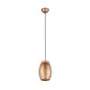 Reality BIDAR Pendant Light brown, Ecru, 1-light source