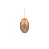 Reality BIDAR Pendant Light brown, Ecru, 1-light source