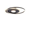 Leuchten-Direkt DOMINO Ceiling Light LED black, 1-light source