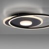 Leuchten-Direkt DOMINO Ceiling Light LED black, 1-light source