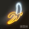 Leuchten-Direkt NEON-BANANE decorative light LED yellow, white, 1-light source