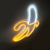 Leuchten-Direkt NEON-BANANE decorative light LED yellow, white, 1-light source